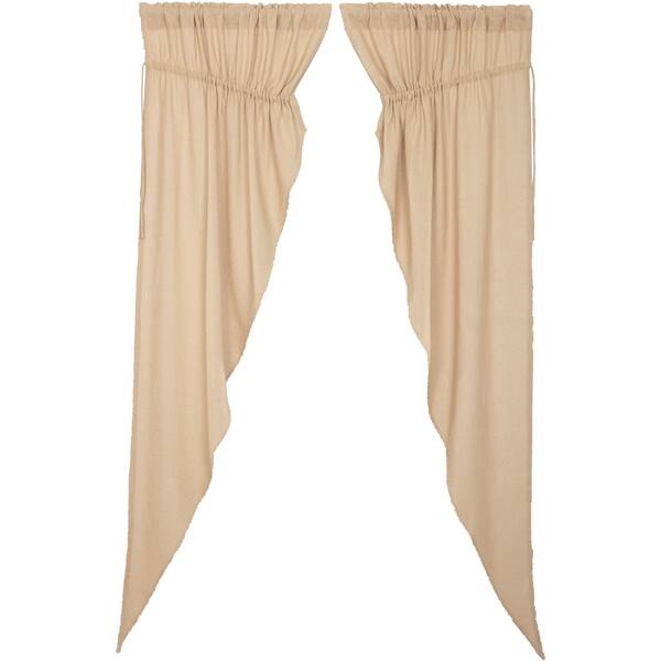 Shop Burlap Prairie Long Panel Set Of 2 84x36x18 Prairie Panel