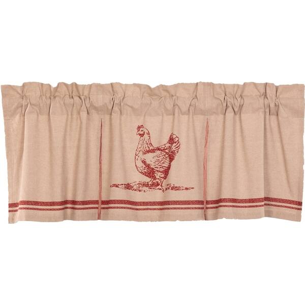 Shop Sawyer Mill Chicken Valance Pleated Free Shipping On Orders