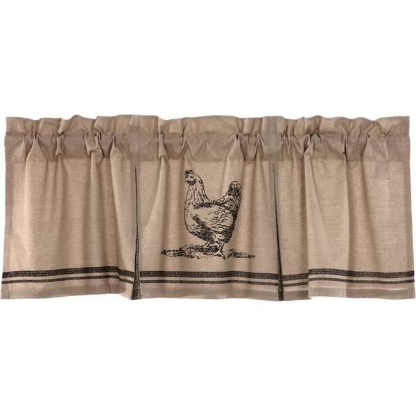 Shop Sawyer Mill Chicken Valance Pleated Free Shipping On Orders