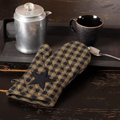 Black Star Oven Mitt - Oven Mitt