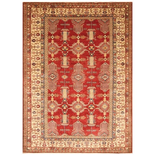 3'4 x 3'4 Oriental Super Kazak Square Rug 