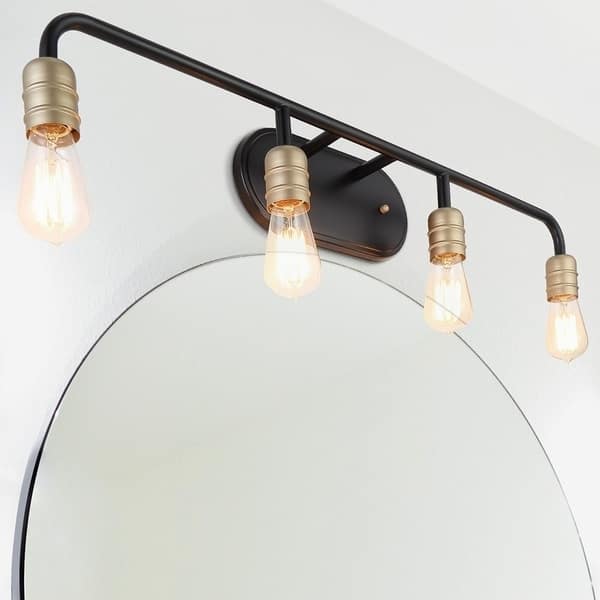 Vanity Art Vintage Bathroom Light 4 Lights Wall Vanity Art Vintage Bathroom