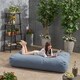 Carol Outdoor 6'x3' Lounger Bean Bag by Christopher Knight Home - Thumbnail 4