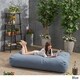 Carol Outdoor 6'x3' Lounger Bean Bag by Christopher Knight Home - Thumbnail 5