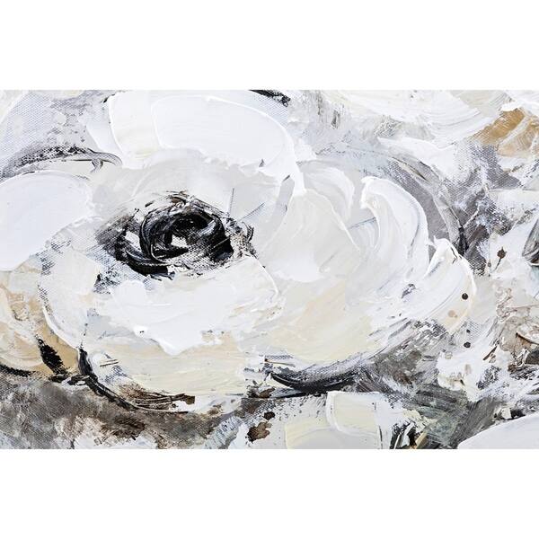 Shop Polyester Canvas Print Wall Di Cor Multicolor And Silver