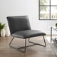 Strick & Bolton Soloway Bonded Leather Lounge Chair - Thumbnail 10