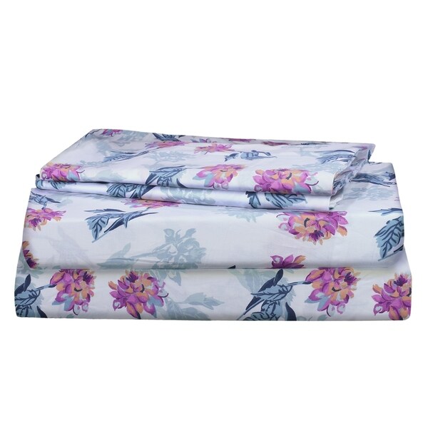 Auraa Essential Pure Cotton Sheet Set Smooth Percale Weave Auraa Essential Pure Cotton Sheet Set Smooth Percale Weave