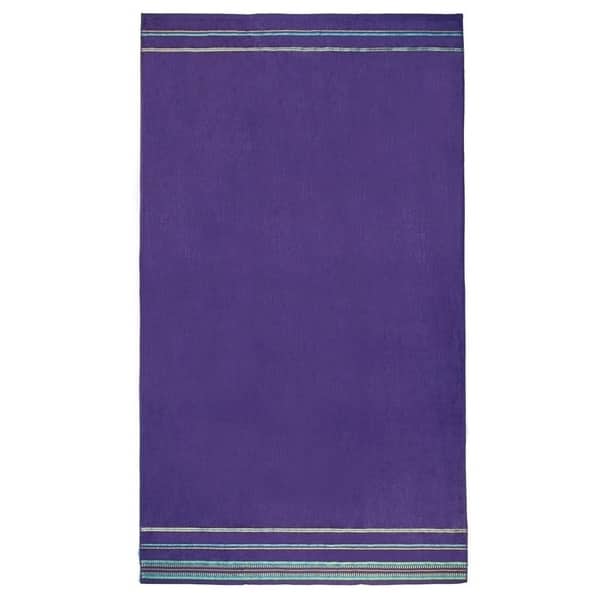 Kaufman Oversized 40 X 70 Solid Color Velour Super Soft Beach And Pool Towel Set Of 2 Pieces Easy Care Purple Kaufman Oversized 40 X 70 Solid Color Velour Super Soft Beach And Pool Towel Set Of 2 Pieces Easy Care Purple