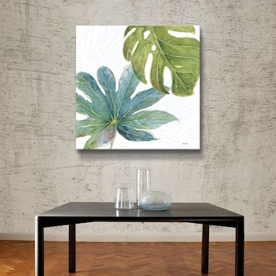 ArtWall "Tropical Blush VII" Gallery Wrapped Canvas