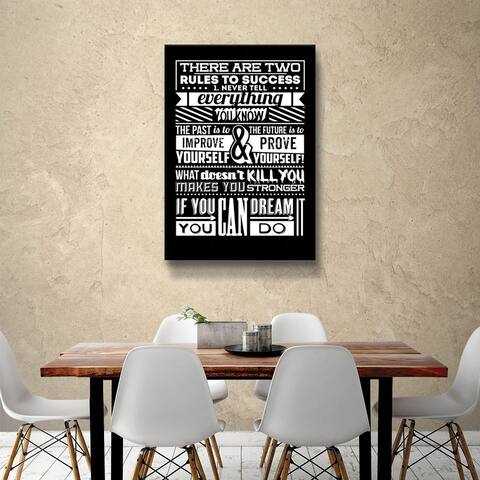ArtWall "Success" Gallery Wrapped Canvas