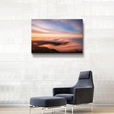 ArtWall "Golden Morning" Gallery Wrapped Canvas