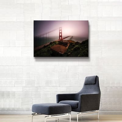 ArtWall "White Out" Gallery Wrapped Canvas