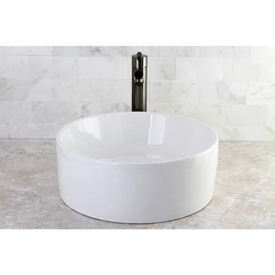 Park Vessel White China Sink