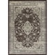 Allstar Rugs Distressed Espresso and Mocha Rectangular Accent Area Rug ...