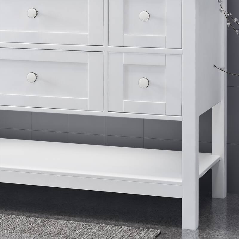 Douvier 48" Wood Bathroom Vanity (Counter Top Not Included) by Christopher Knight Home