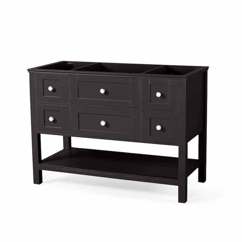 Douvier 48" Wood Bathroom Vanity (Counter Top Not Included) by Christopher Knight Home