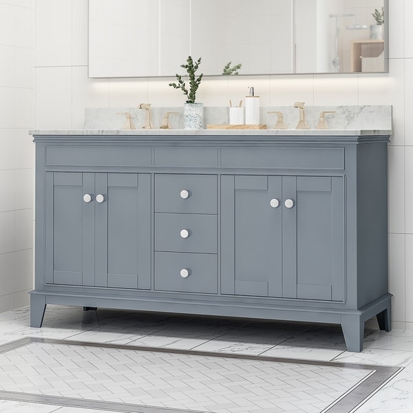 Feldspar 60" Wood Bathroom Vanity (Counter Top Not Included) by Christopher Knight Home