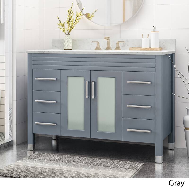 Holdame 48" Wood Bathroom Vanity (Counter Top Not Included) by Christopher Knight Home