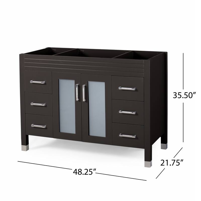 Holdame 48" Wood Bathroom Vanity (Counter Top Not Included) by Christopher Knight Home