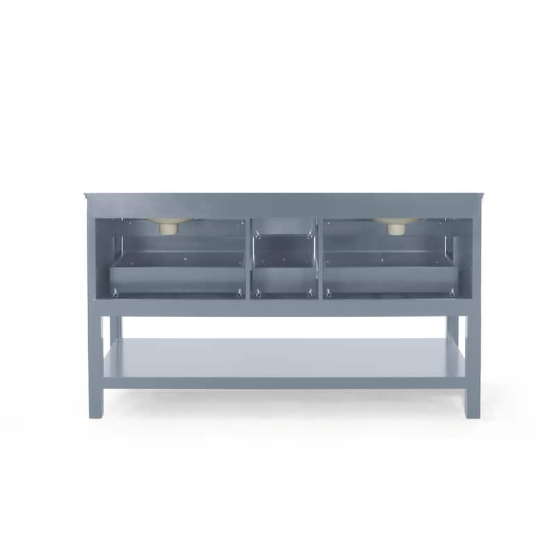 Douvier 60" Wood Bathroom Vanity (Counter Top Not Included) by Christopher Knight Home