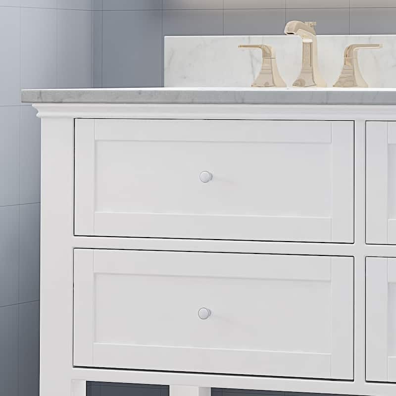 Douvier 60" Wood Bathroom Vanity (Counter Top Not Included) by Christopher Knight Home