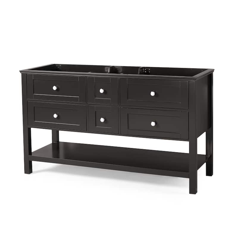 Douvier 60" Wood Bathroom Vanity (Counter Top Not Included) by Christopher Knight Home