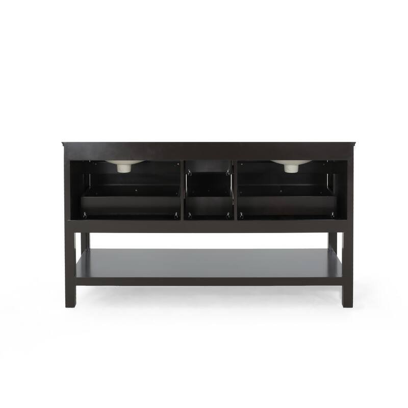 Douvier 60" Wood Bathroom Vanity (Counter Top Not Included) by Christopher Knight Home