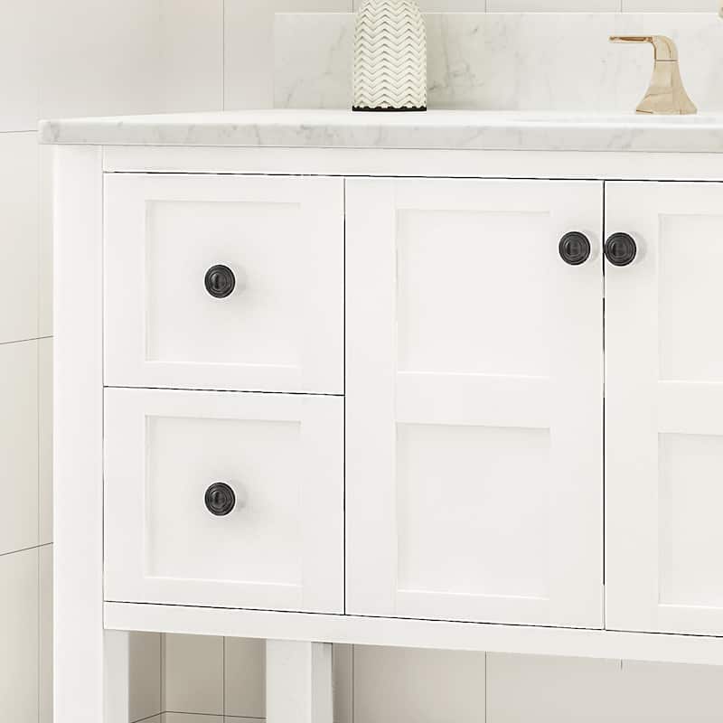 Jamison 48" Wood Bathroom Vanity (Counter Top Not Included) by Christopher Knight Home