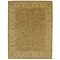 Safavieh Handmade Antiquities Treasure Brown/ Gold Wool Rug - 7'6 x 9'6