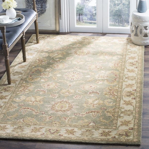 Safavieh Handmade Antiquities Gem Green Wool Rug - 3' x 5'