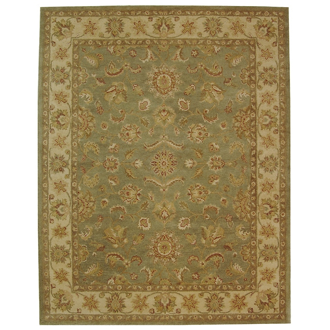 Safavieh Handmade Antiquities Gem Green Wool Rug - 9'6 x 13'6