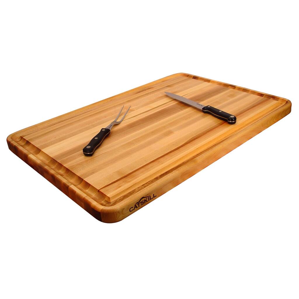 Professional Style Large Reversible Cutting Board w/ Juice Groove