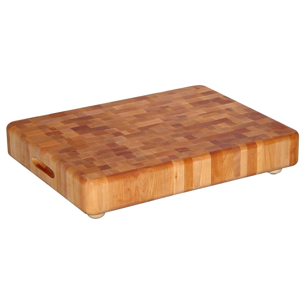 End Grain Chopping Block w/ Feet