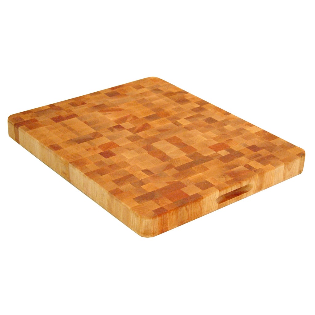 Large End Grain Hardwood Chopping Block