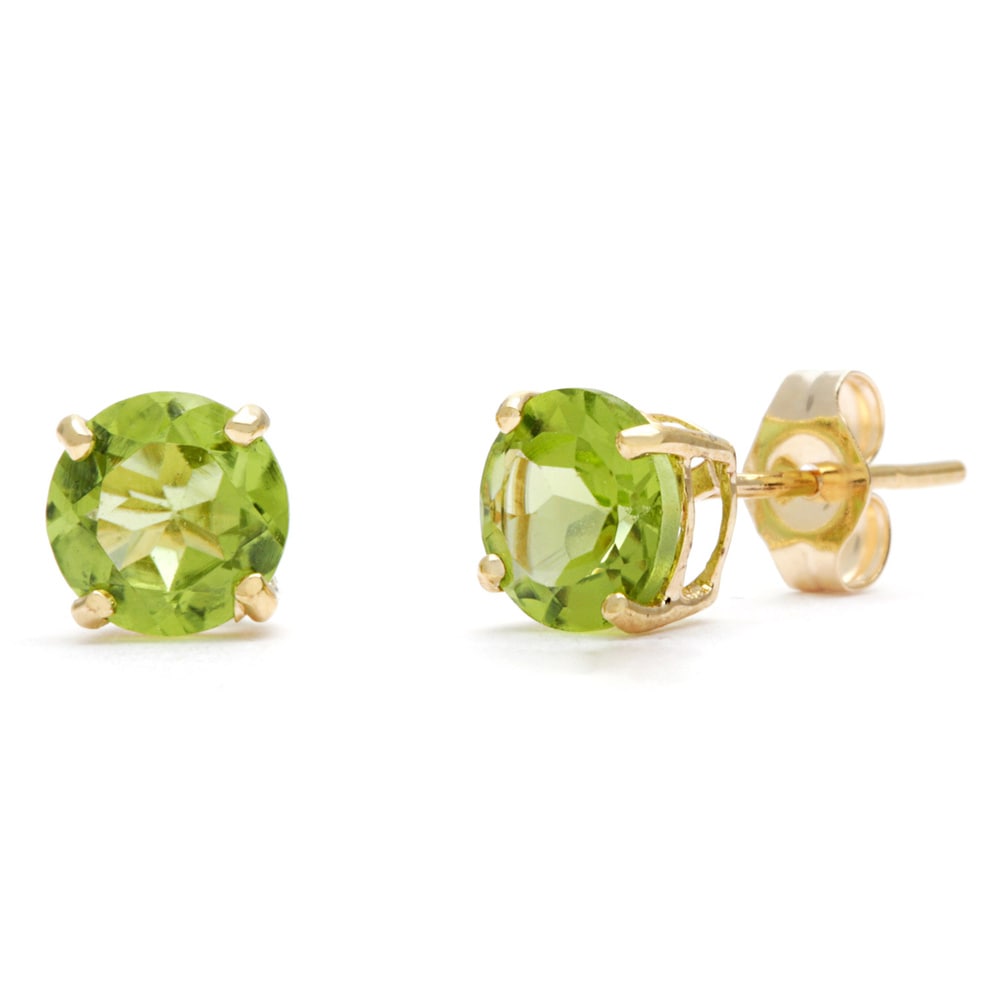 Buy Peridot Gemstone Earrings Online at Overstock | Our Best 