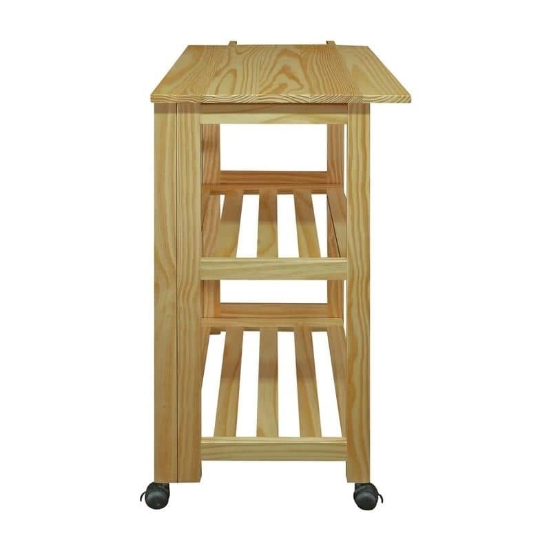 Trek Folding Kitchen Cart - Natural