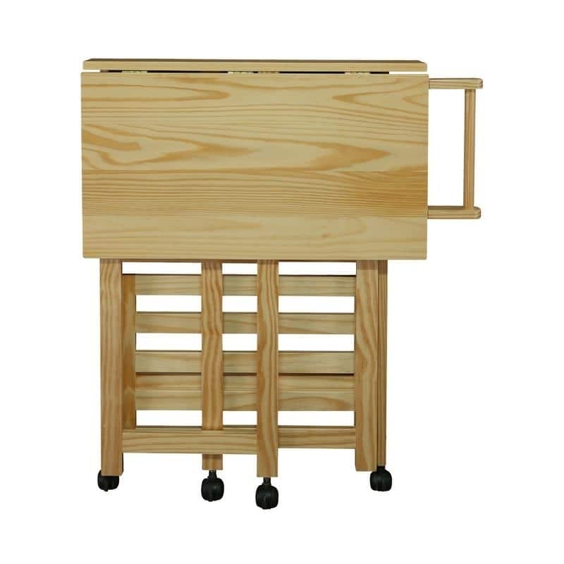 Trek Folding Kitchen Cart - Natural