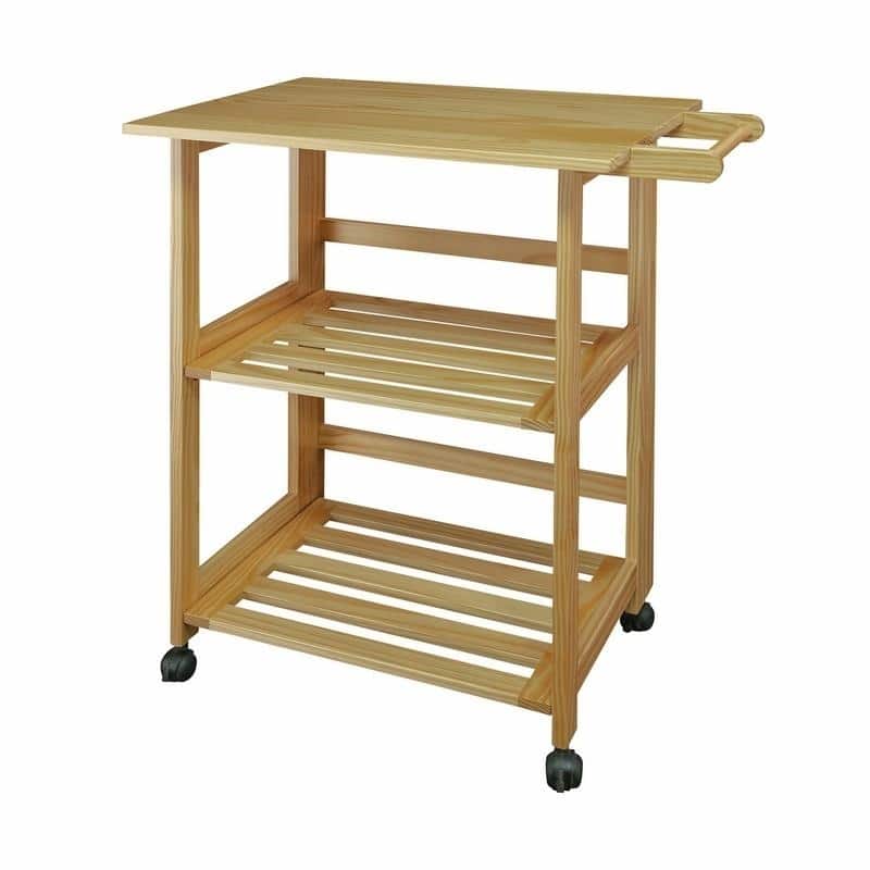 Trek Folding Kitchen Cart - Natural