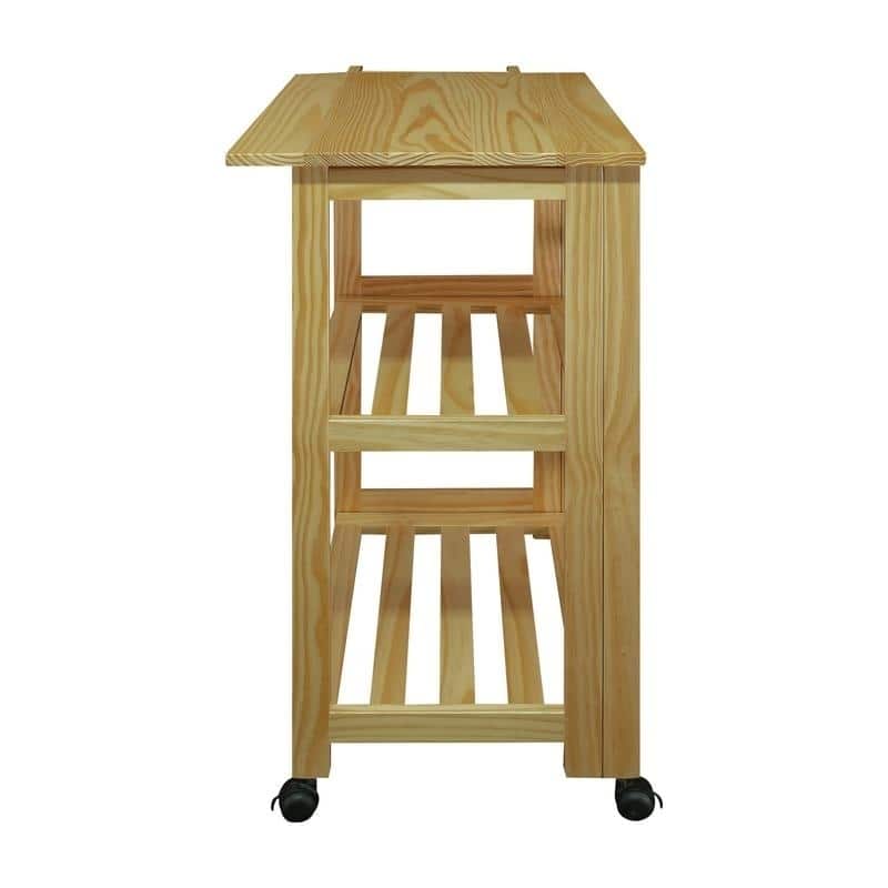 Trek Folding Kitchen Cart - Natural