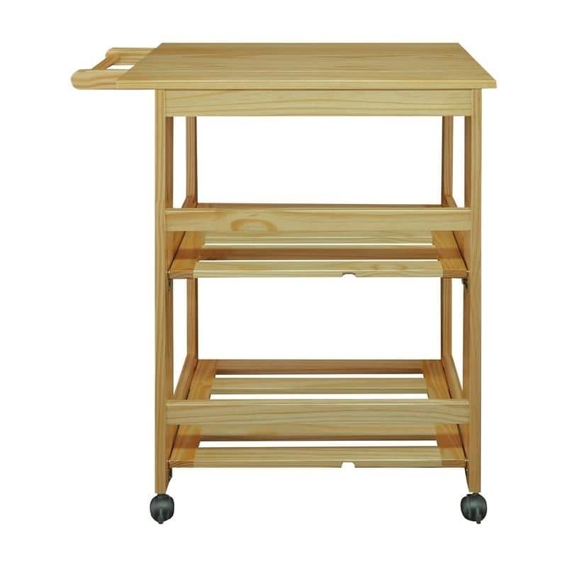 Trek Folding Kitchen Cart - Natural