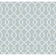 Luscious Wallpaper, 27 in. x 27 ft. = 60.75 sq.ft. - blue/silver metallic