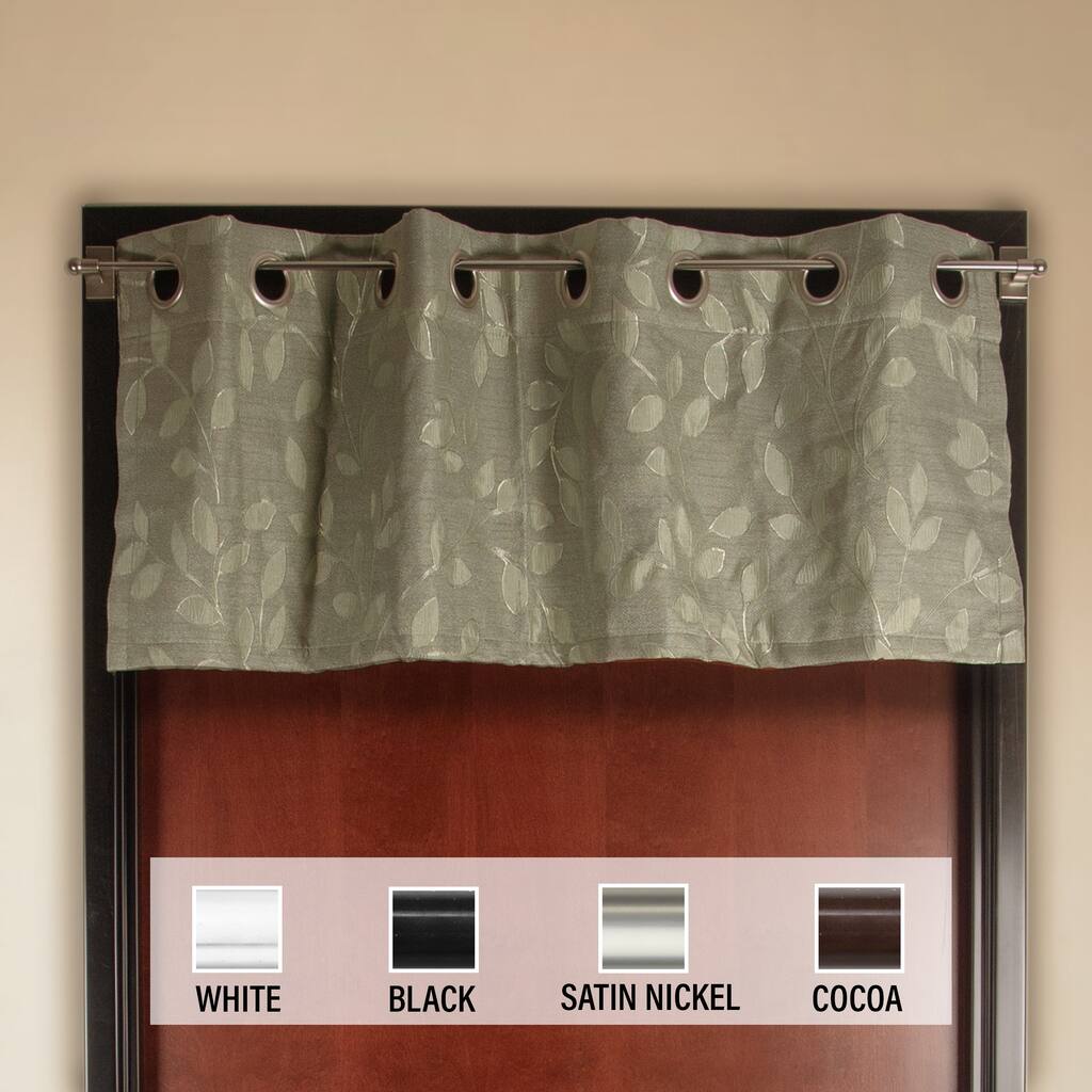 InStyleDesign Magnetic Curtain Rod 28-48 inch