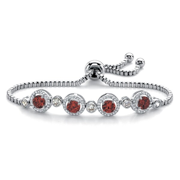 bangle with birthstones