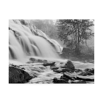 Monte Nagler Bond Falls And Rocks Canvas Art