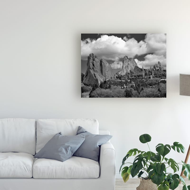 Monte Nagler Garden Of The Gods Canvas Art