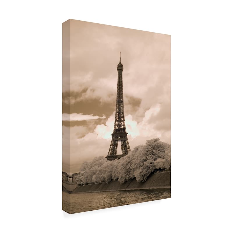 Monte Nagler Eiffel Tower Paris France Canvas Art - Bed Bath & Beyond ...