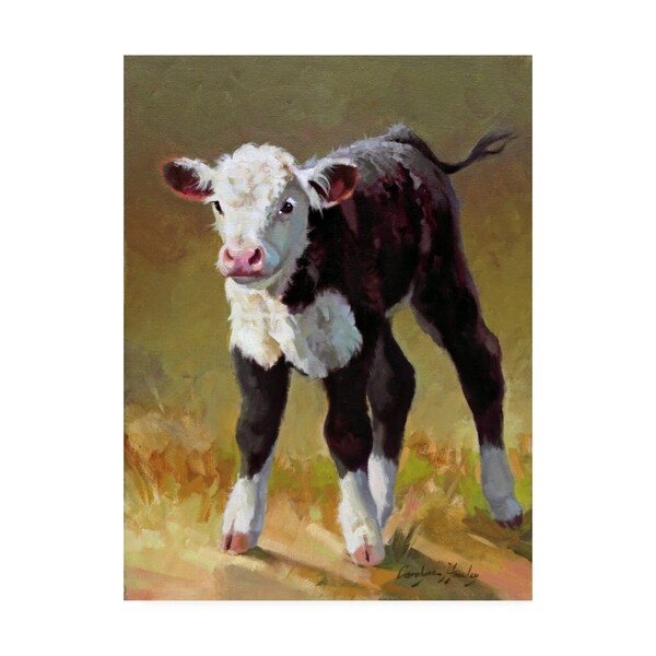 Shop Carolyne Hawley Princess Cow Canvas Art - Overstock - 26172185
