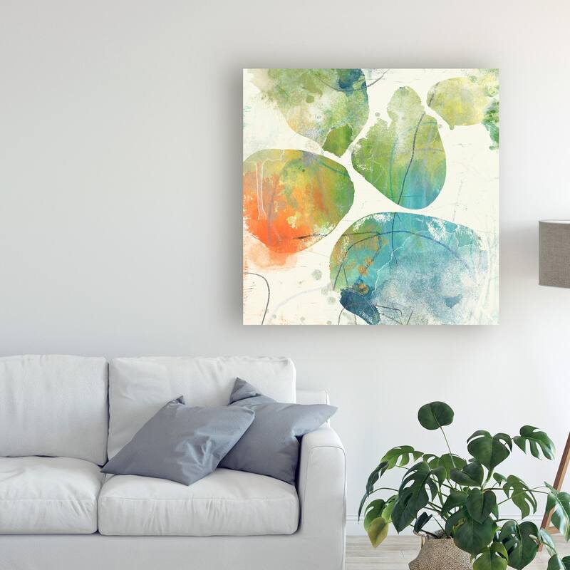 June Erica Vess Color Motion I Canvas Art