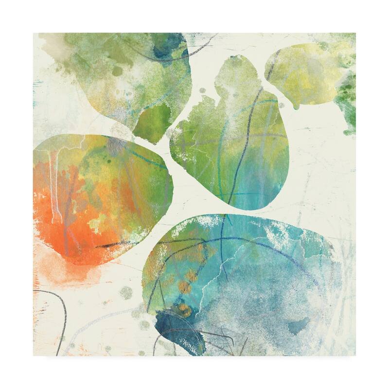 June Erica Vess Color Motion I Canvas Art