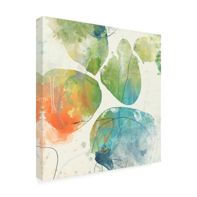 June Erica Vess Color Motion I Canvas Art